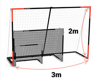 DECATHLON 迪卡侬 8517277 搭建式大号足球门框