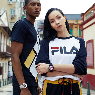 FILA 斐乐 40毫米石英腕表