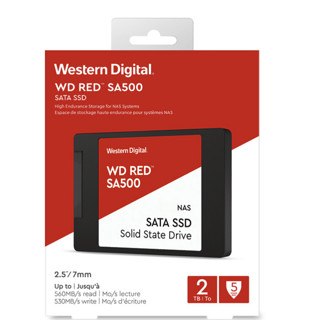 Western Digital 西部数据 Red SA500 SATA 固态硬盘 2TB (SATA3.0) WDS200T1R0A