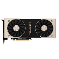 NVIDIA 英伟达 TITAN RTX 显卡 24GB 金色