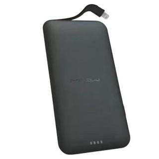 MiPow 麦泡 SPL10 移动电源数据线二合一 黑色 10000mAh micro usb 2.4A快充