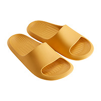 POSEE 朴西 男女款拖鞋 PS4601 黄色 35-36