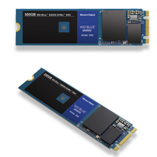 Western Digital 西部数据 蓝盘 SN500 NVMe M.2 固态硬盘 500GB (PCI-E3.0) WDS500G1B0C