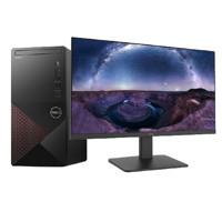 DELL 戴尔 Vostro 3881 27英寸 台式机 黑色(酷睿i7-10700、GT1030 4G、32GB、256GB SSD+2TB HDD、风冷)