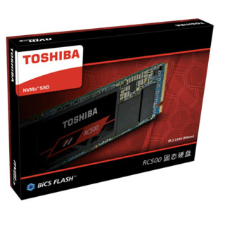 TOSHIBA 东芝 RC500 NVMe M.2 固态硬盘 250GB (PCI-E3.0)