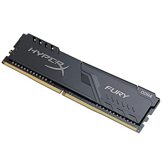 Kingston 金士顿 Fury系列 DDR4 2400MHz 黑色 台式机内存 8GB HX424C15FB3/8-SP