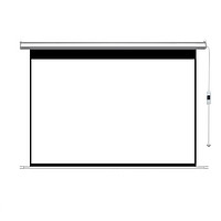 AIMU 72英寸16:9白塑电动幕布
