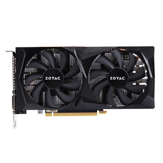 ZOTAC 索泰 GeForce GTX 1660 6GD5 毁灭者 OC HA 显卡 6GB 黑色