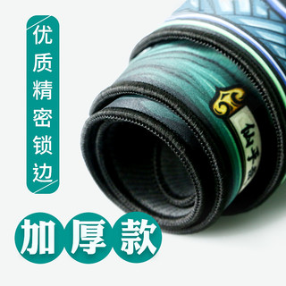 简·悦 鼠标垫加大加厚锁边中国风电竞游戏国潮男护腕长形办公桌垫大号圆形笔记本电脑桌垫女可爱学生可水洗防滑耐脏 国潮鼠标垫【圆】芳华绝代