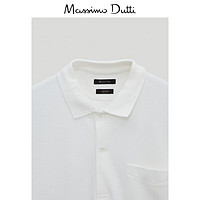 Massimo Dutti 00708273712 男装棉质短袖POLO衫