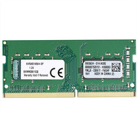 Kingston 金士顿 KVR系列 DDR4 2666MHz 笔记本内存 普条 4GB KVR26S19S6/4-SP