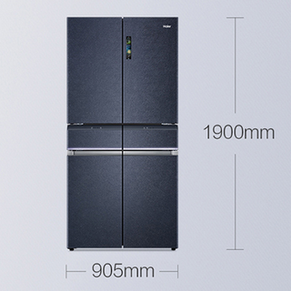 Haier 海尔 华宴T+系列 BCD-500WDIGU1 风冷多门冰箱 500L 晶釉兰