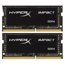 HYPERX 金士顿 (Kingston) FURY 64GB(32G×2)套装 DDR4 3200 笔记本内存条 Impact风暴系列 骇客神条