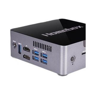 VGame 武极 HOME BOX V1 赛扬版 商用台式机 银色 (赛扬J4105、核芯显卡、6GB、240GB SSD、风冷)