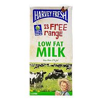 限家庭号用户：HARVEY FRESH 哈威鲜 部分脱脂纯牛奶 1L*12盒
