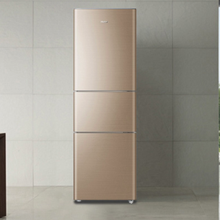 Haier 海尔 BCD-206STPP 直冷三门冰箱 206L 深林棕