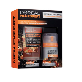 L'OREAL PARIS 巴黎欧莱雅 男士劲能护肤套装（劲能深层净化洁面膏+劲能醒肤露）