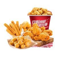 Fovo Foods 凤祥食品 全家桶炸鸡家庭桶 1.9kg