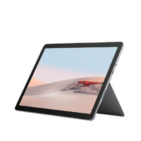 Microsoft 微软 Surface Go 2 10.5英寸 Windows 10 二合一平板电脑(1920*1280dpi、酷睿M3、8GB、128GB SSD、WiFi版、亮铂金）