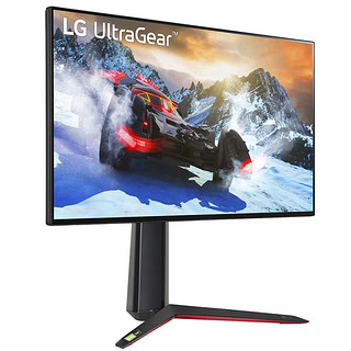 LG 27英寸 4K 160Hz(超频) HDMI2.1 NanoIPS HDR600 10.7亿色 硬件校准 适用PS5 设计师 电竞显示器 27GP950