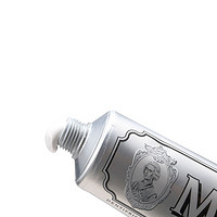 88VIP：MARVIS 玛尔仕 亮白薄荷85ml薄荷牙膏口气清新 1件装