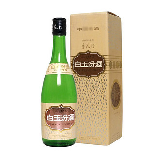汾酒杏花村白玉汾酒40vol清香型白酒500ml单瓶装