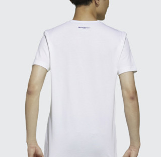 adidas NEO M Faves Tee 男子运动T恤 FP7379 白色 XXL