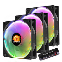 学生专享：Thermaltake 曜越 枭龙 12 ARGB 机箱风扇 三个装