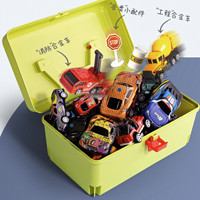 回力合金车45件玩具套装（26车+路标+地图+收纳箱）