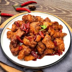 上鲜 麻辣香锅鸡 520g 麻辣鸡块香锅鸡干锅鸡香辣鸡块鸡腿肉块 休闲