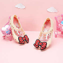 Hello Kitty 凯蒂猫 女童魔术贴软底凉鞋