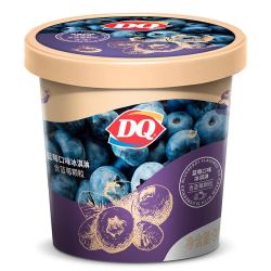 DQ 蓝莓口味冰淇淋  90g（含蓝莓颗粒）