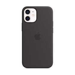Apple 苹果 iPhone 12 mini 专用原装Magsafe硅胶手机壳 保护壳 - 黑色