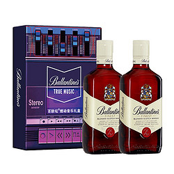 Ballantine's 百龄坛 张艺兴代言百龄坛特醇威士忌500ml*2音乐定制礼盒进口洋酒