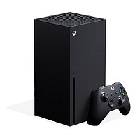 Microsoft 微软 Xbox Series X家用游戏机次时代主机4K游戏主机 黑色 日版