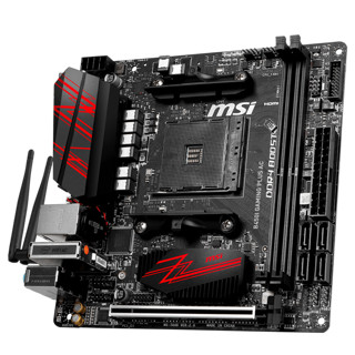 MSI 微星 B450I GAMING PLUS AC 电竞板 主板