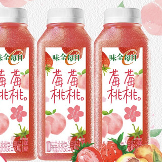 WEICHUAN 味全 梅梅桃桃 复合果蔬汁 300ml*3瓶