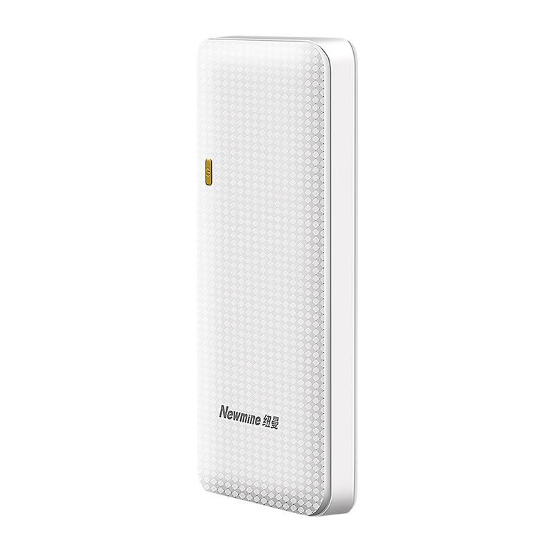 Newsmy 纽曼 A106 移动电源 白色 10000mAh Micro-B 2A 快充