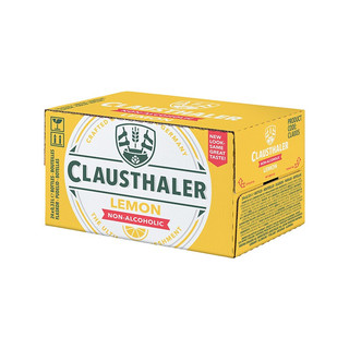 克劳斯勒 Clausthaler 柠檬味无醇啤酒 330ml*24瓶
