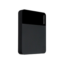 TOSHIBA 东芝 4TB 移动硬盘 READY B3系列 USB3.0 商务黑 兼容Mac 超大容量 稳定耐用 高速传输 爆款