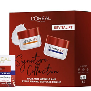 Prime会员：L'OREAL PARIS 巴黎欧莱雅 复颜抗皱Signature Collection礼盒（日霜50ml+晚霜50ml）