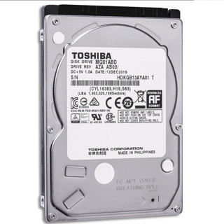 TOSHIBA 东芝 轻薄型系列 2.5英寸 笔记本硬盘 500GB（SMR、5400rpm、8MB）MQ01ABF050