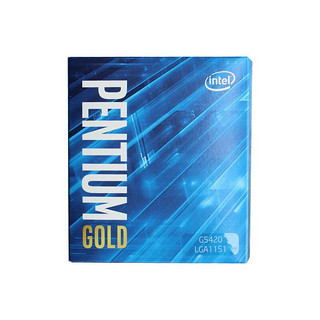 intel 英特尔 奔腾 G5420 CPU 3.8 GHz 2核4线程