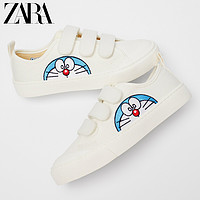 ZARA 儿童鞋男童 哆啦A梦叮当猫联名款运动小白鞋