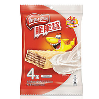 Nestlé 雀巢 脆脆鲨 威化饼干 牛奶味 20g*4条