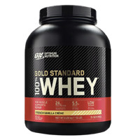 OPTIMUM NUTRITION 奥普帝蒙 ON金标乳清蛋白粉 健身增肌塑型 高蛋白 分离为主 补充蛋白质 双重巧克力味79%高蛋白 2磅