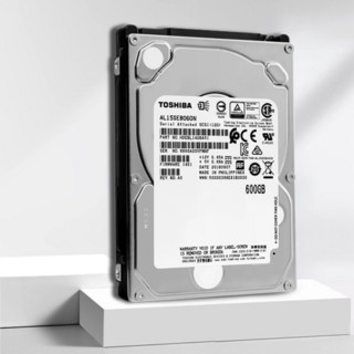 TOSHIBA 东芝 2.5英寸 企业级硬盘 600GB (10500rpm、128MB) AL15SEB060N