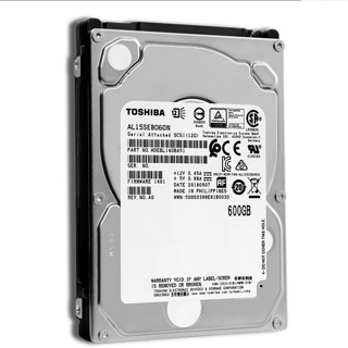 TOSHIBA 东芝 2.5英寸 企业级硬盘 600GB (10500rpm、128MB) AL15SEB060N