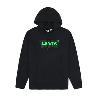 Levi's 李维斯 男士连帽卫衣 38797-0014 黑色 L