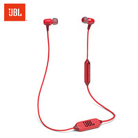 JBL 杰宝 LIVE 100BT 入耳式无线蓝牙耳机  红色